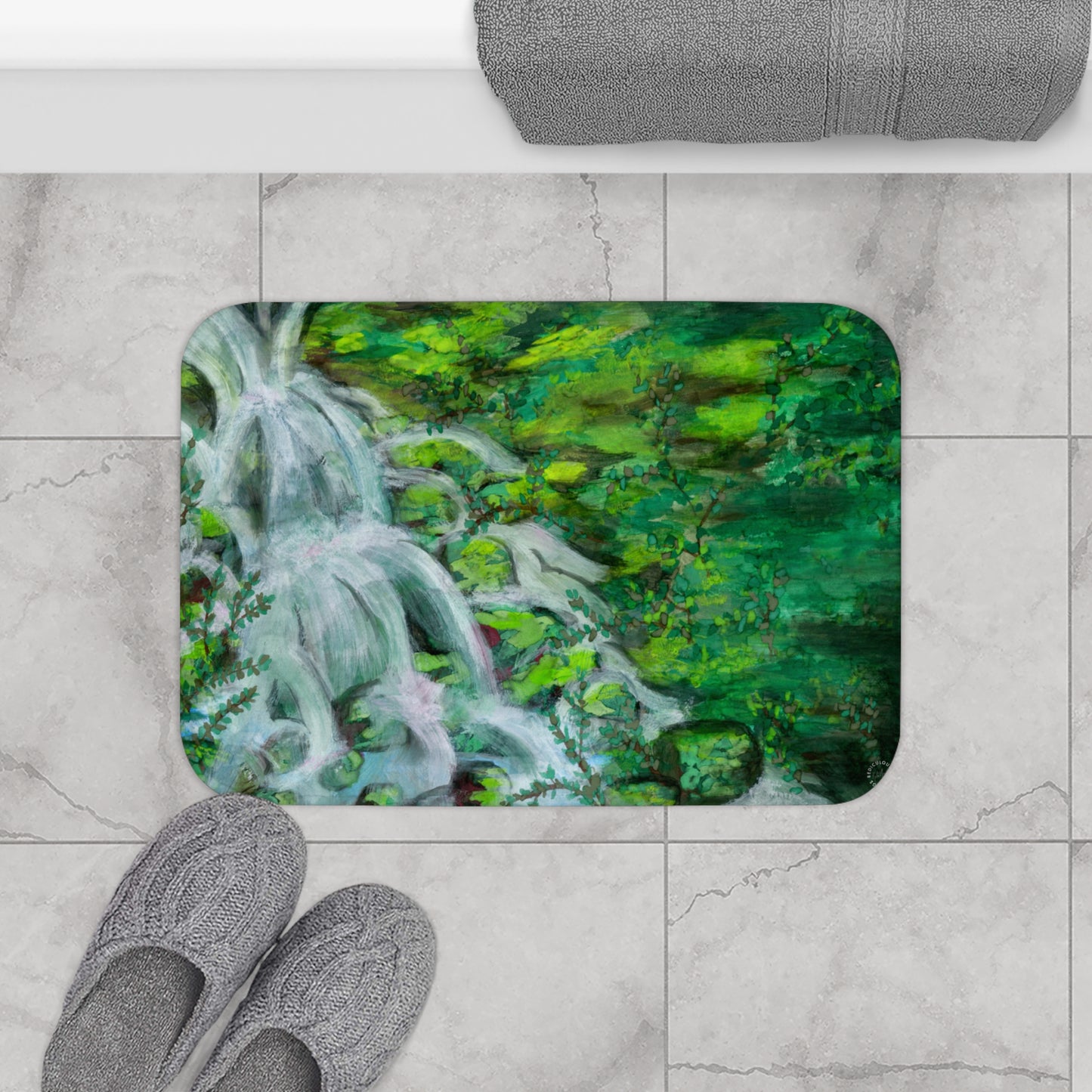 Waterfall Bath Mat