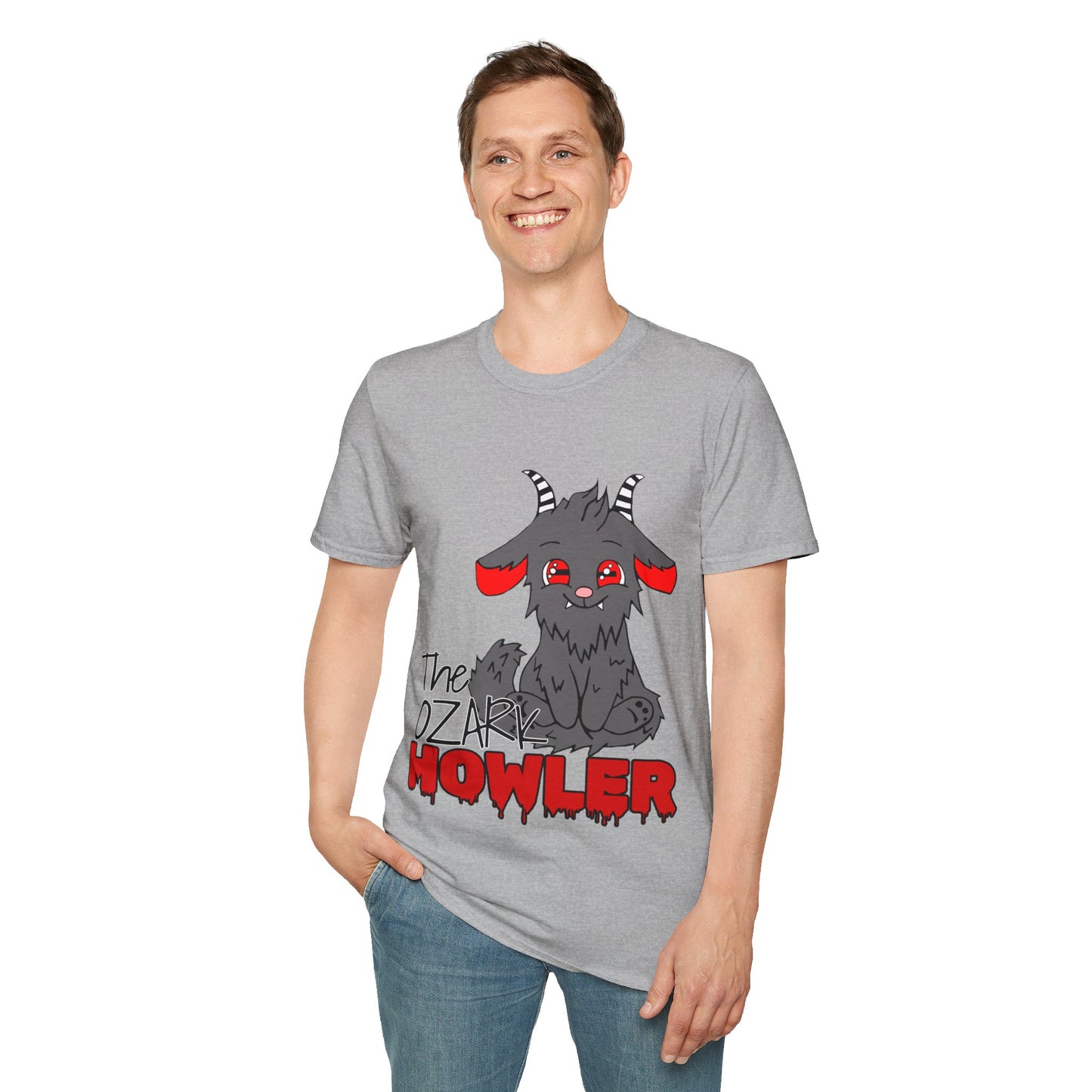 Baby Ozark Howler T-Shirt — Cute Spooky Cryptid "The Howler" Graphic Tee