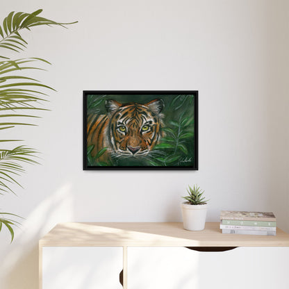 Jungle Tiger Framed Wall Art