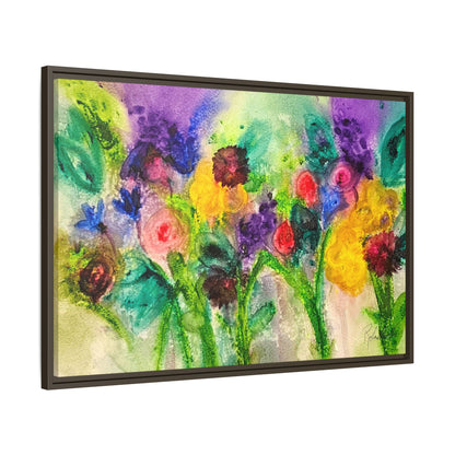 Abstract Flowers Framed Wall Art