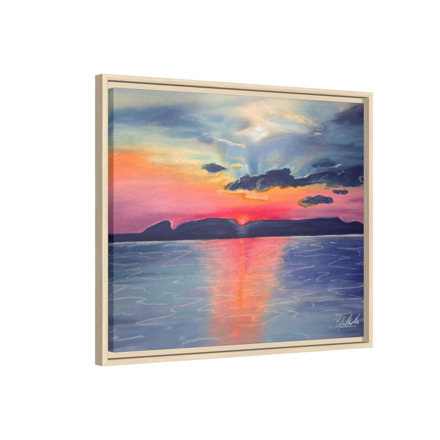 Sleeping Giant at Dawn Framed Wall Art