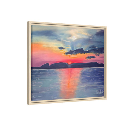 Sleeping Giant at Dawn Framed Wall Art