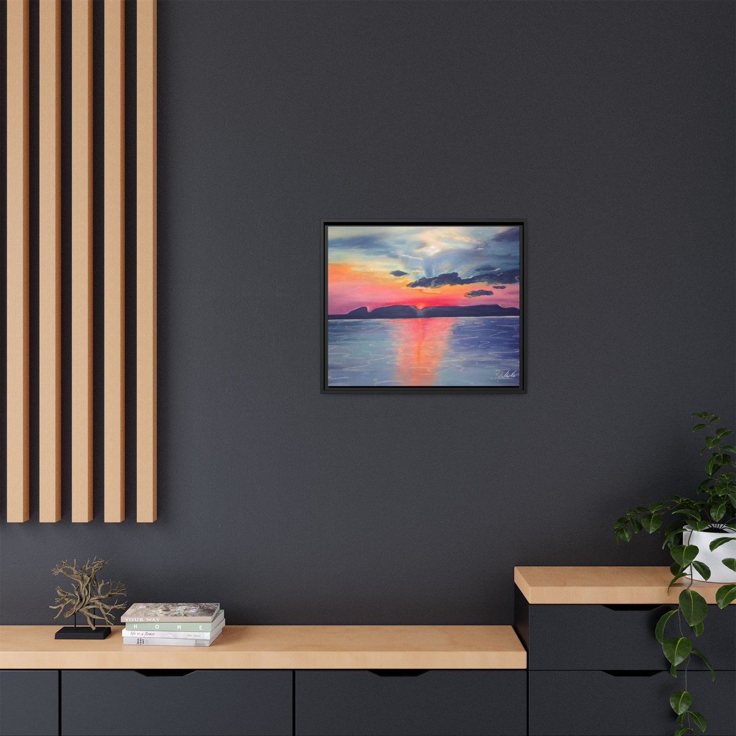 Sleeping Giant at Dawn Framed Wall Art
