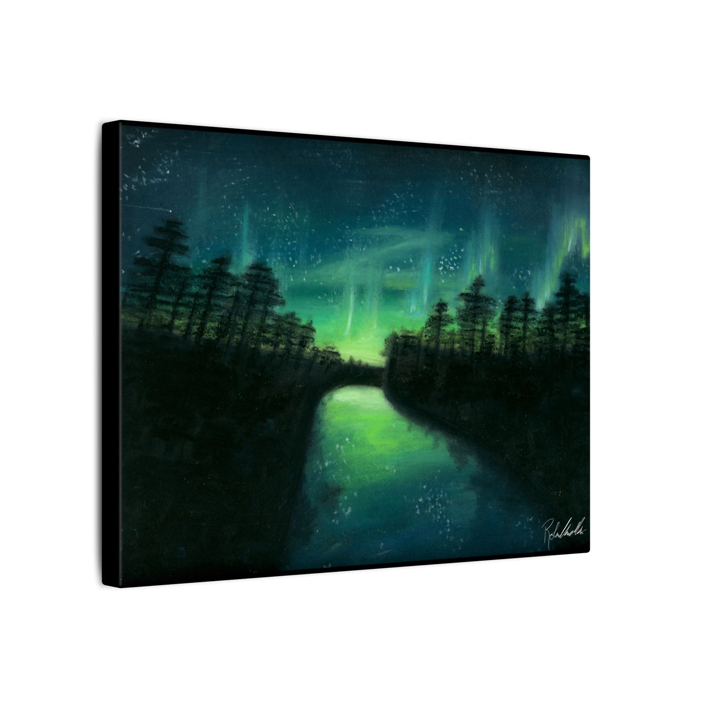 Northern Lights Canvas Gallery Wrap