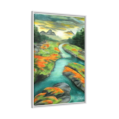 Mountain Stream Framed Wall Art