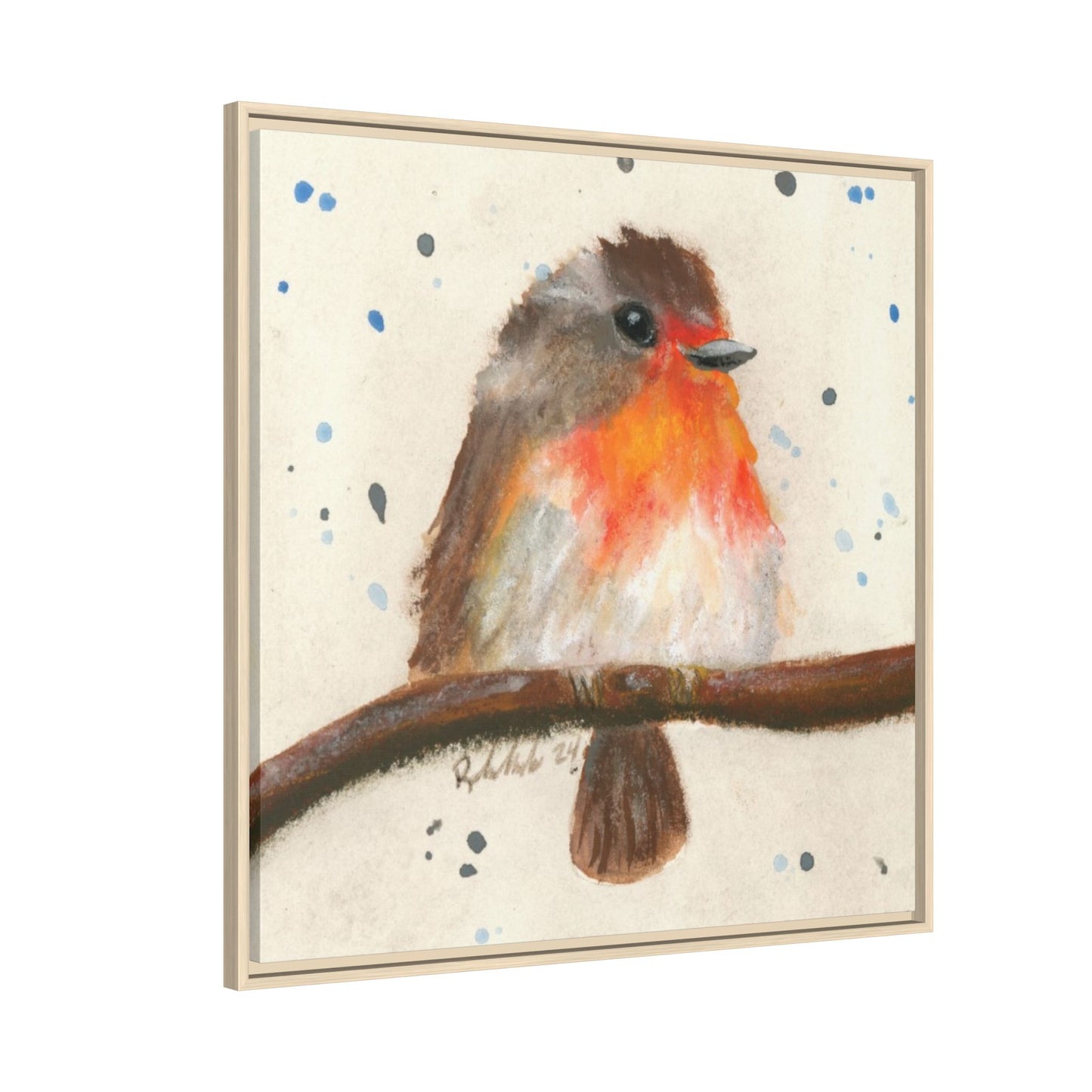 Robin Bird Framed Wall Art
