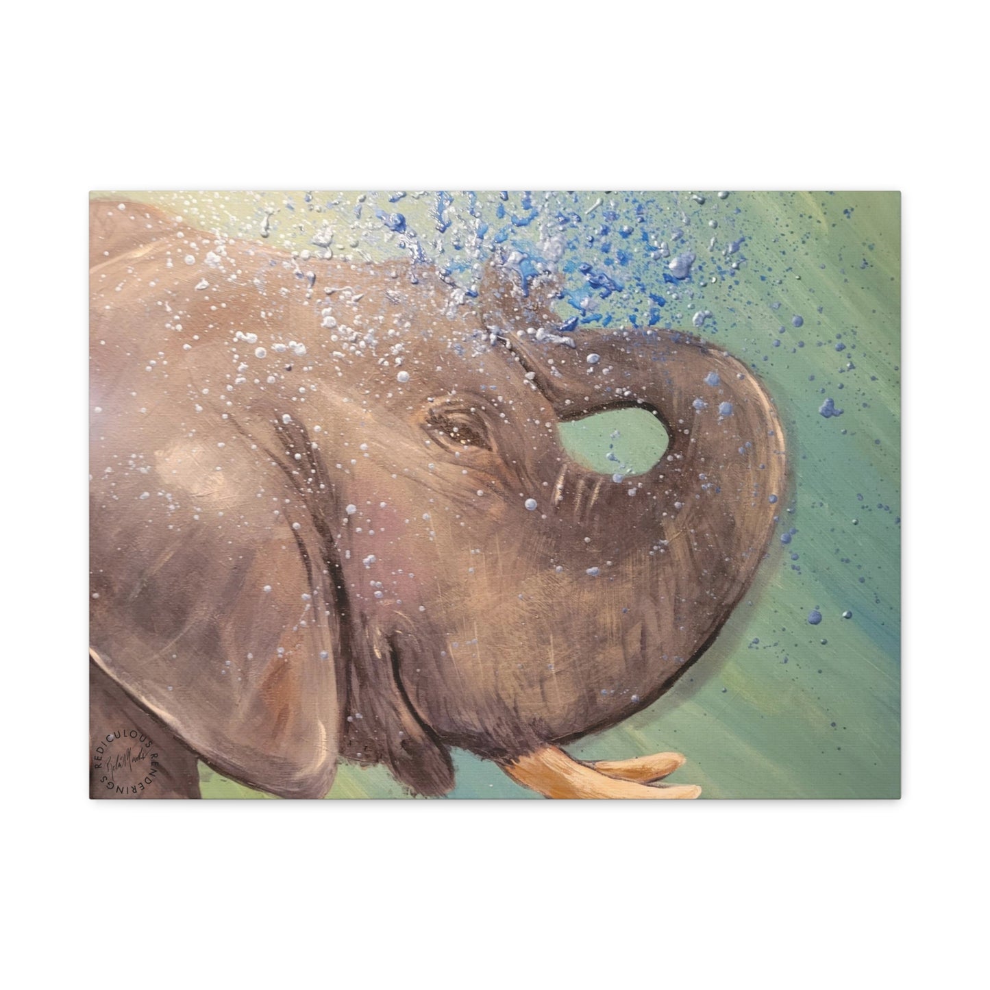 Elephant Canvas Gallery Wraps