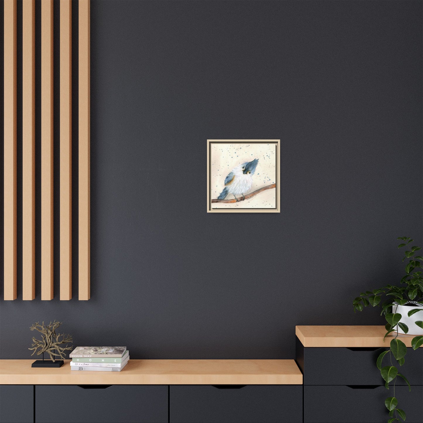 Blue Bird Framed Wall Art