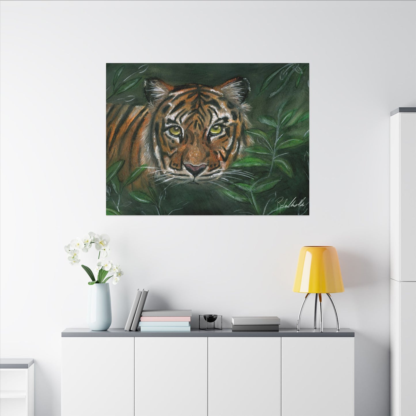 Jungle Tiger Canvas Gallery Wrap