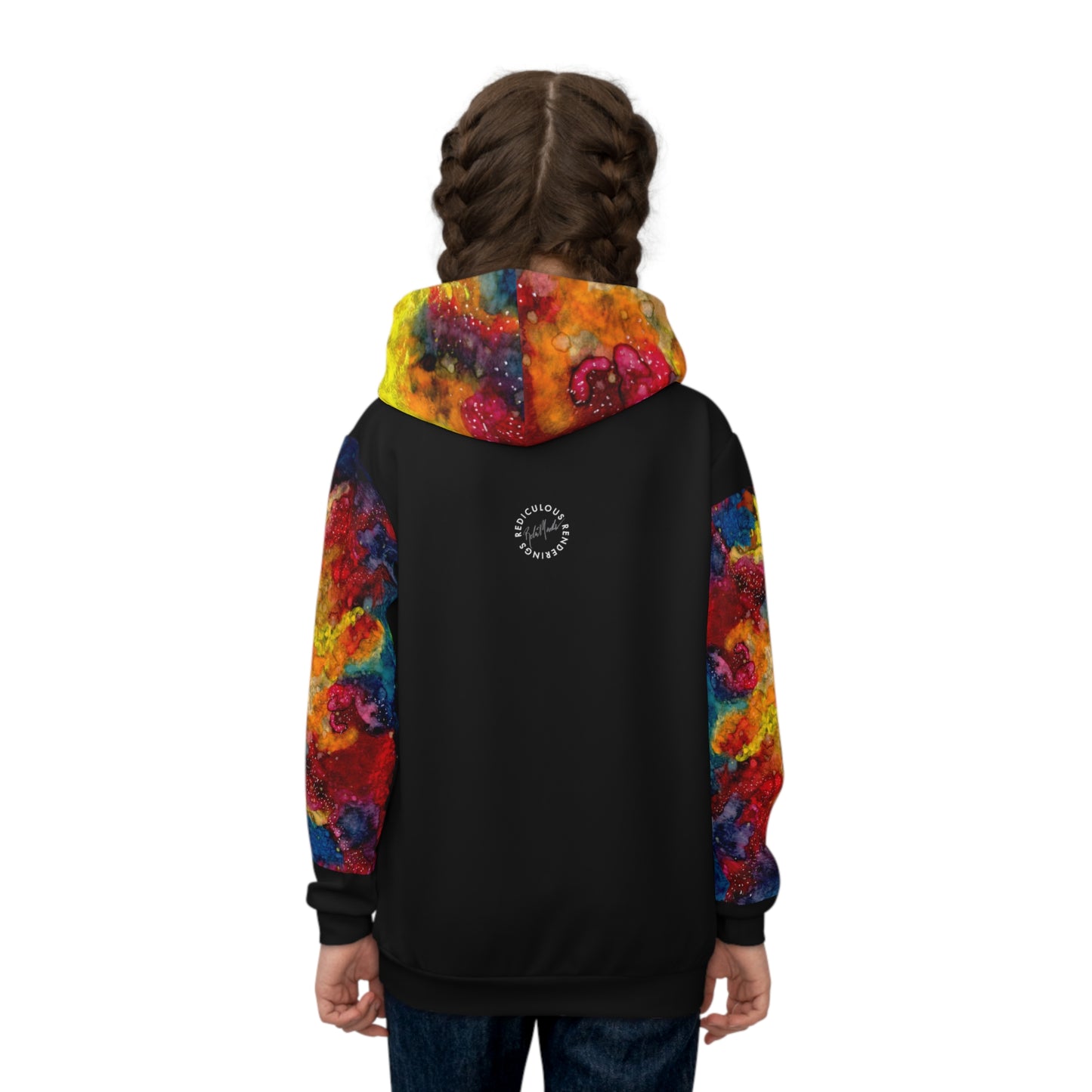 Sunset Clouds Galaxy Children's Hoodie (AOP)