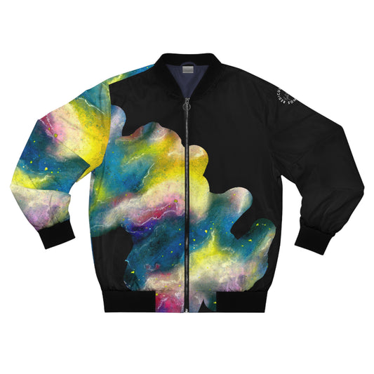 Sunrise Galaxy Men's Bomber Jacket (AOP)