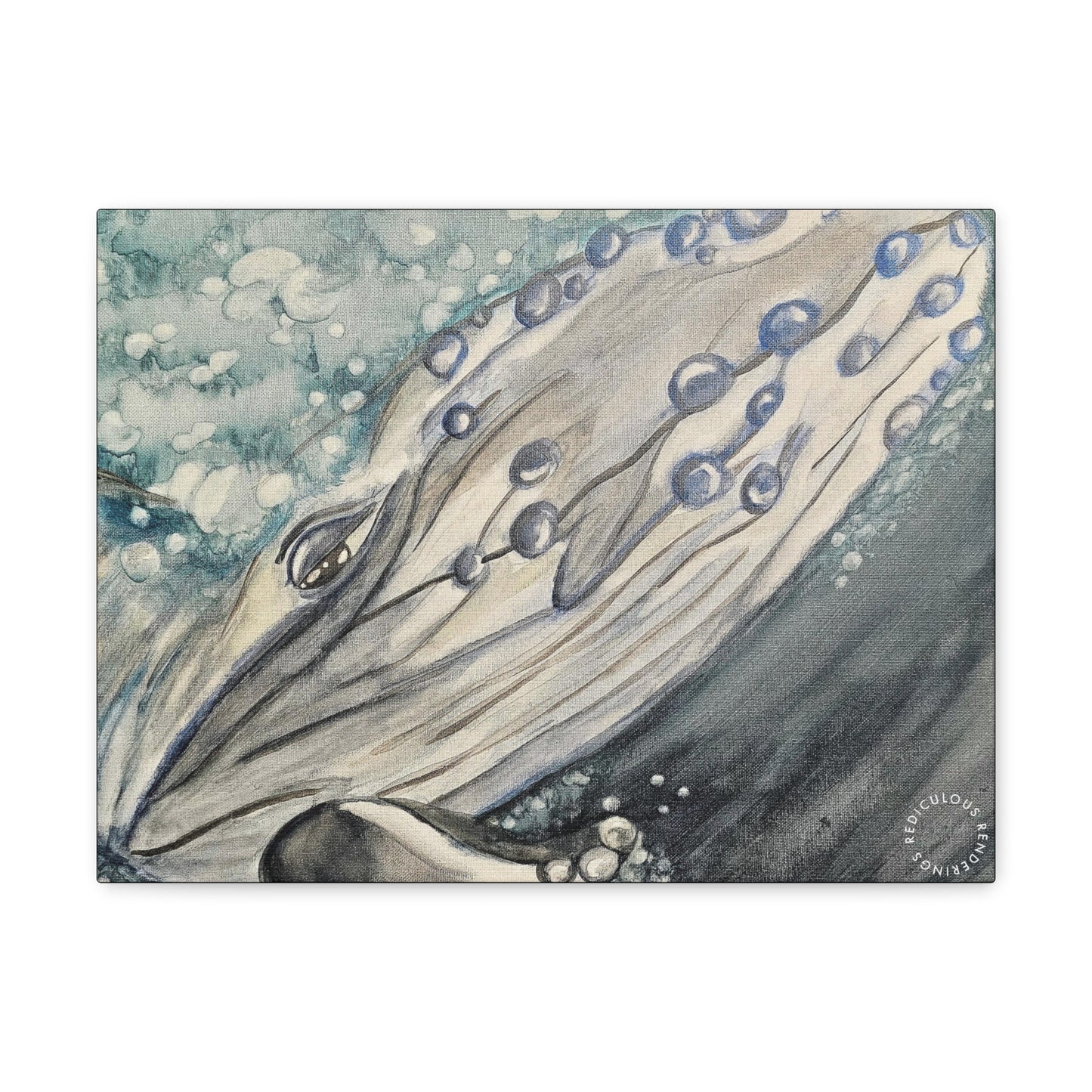 Whale Canvas Gallery Wrap