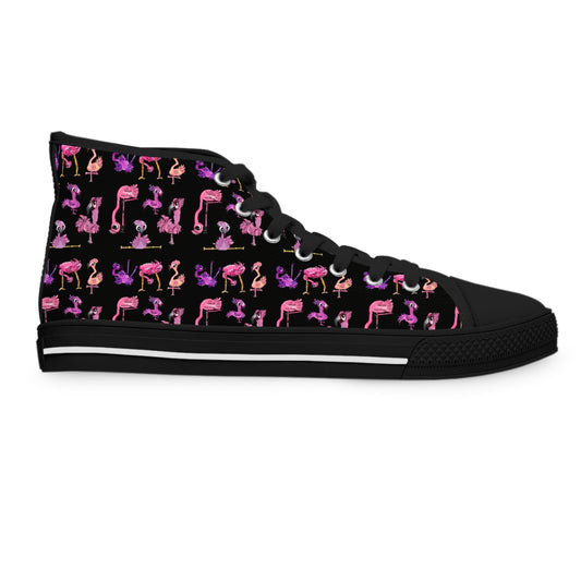 Unisex Flamingo Classic High Top Sneakers