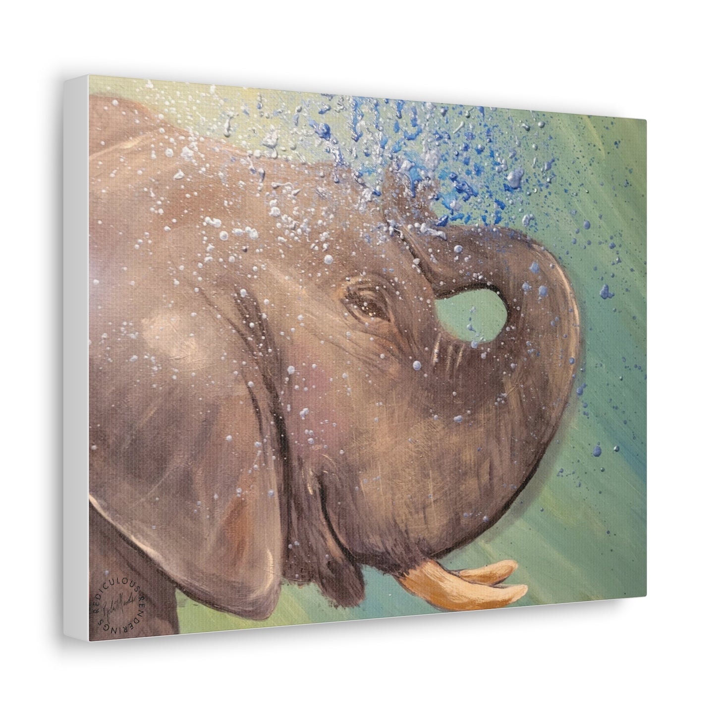 Elephant Canvas Gallery Wraps