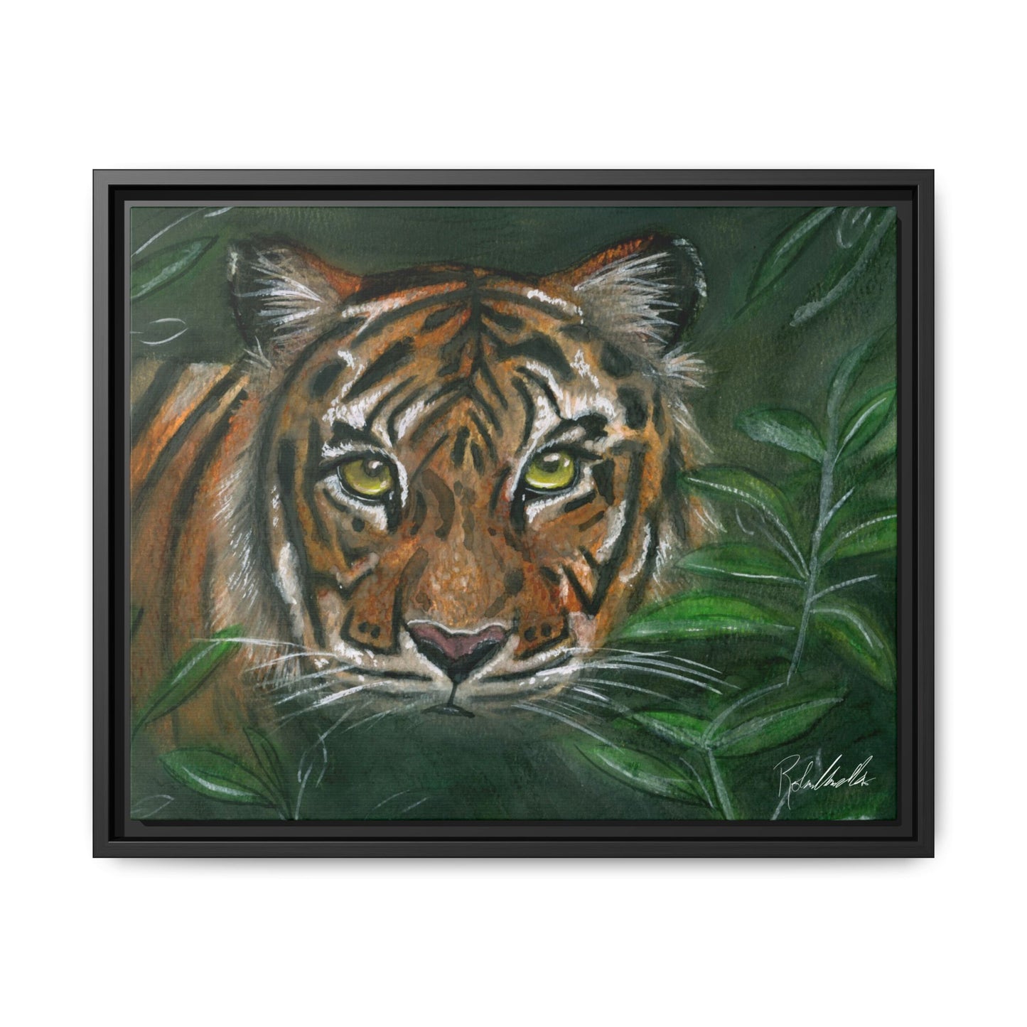 Jungle Tiger Framed Wall Art