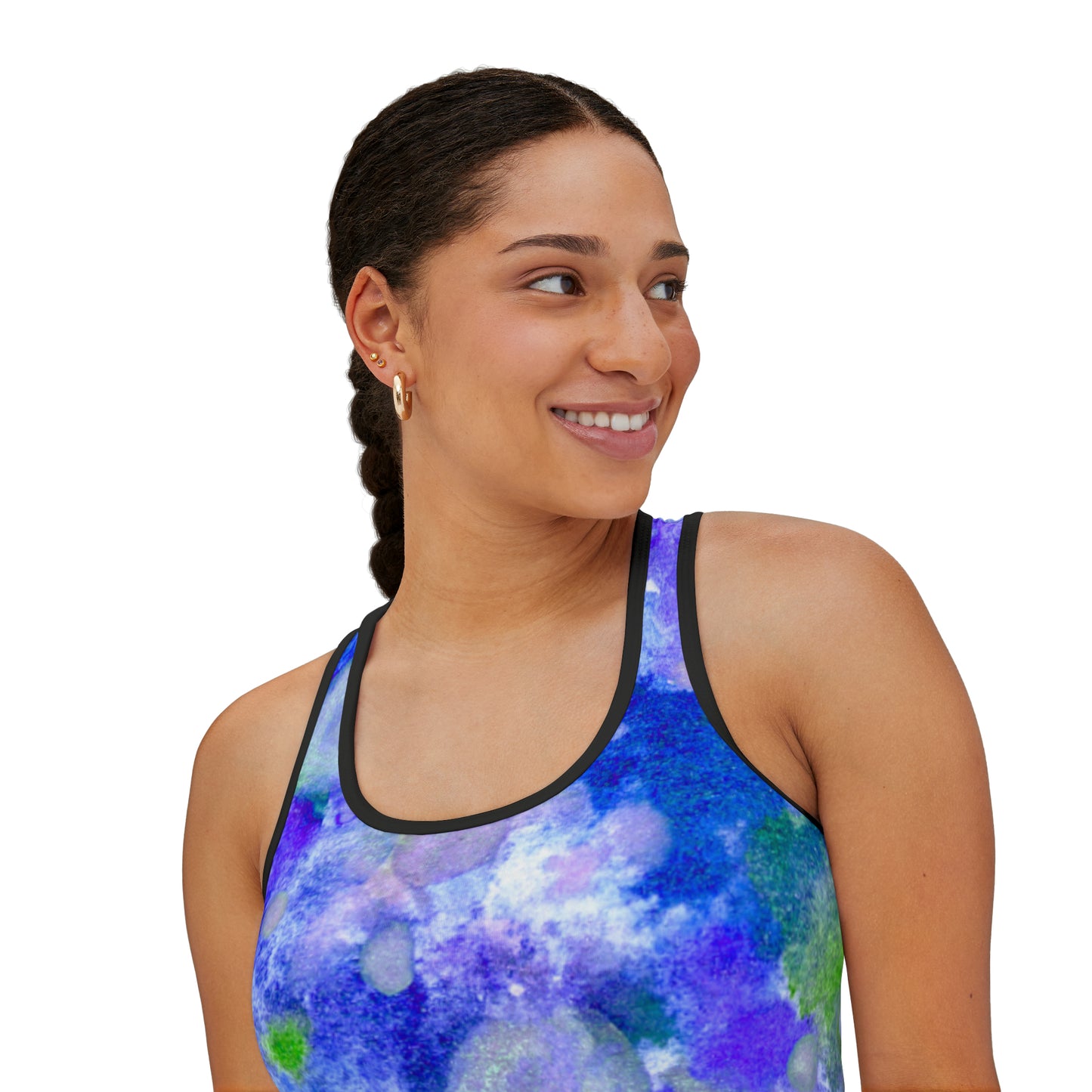 Blue Dot Women's Tank Top (AOP)