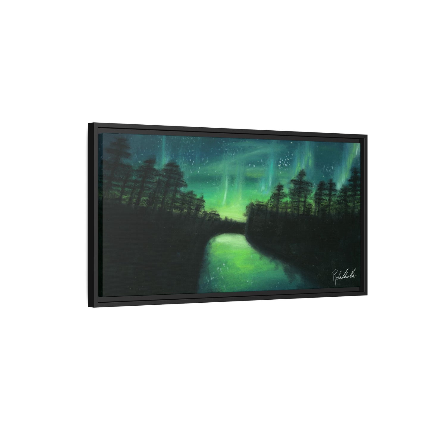 Northern Lights Framed Wall Art