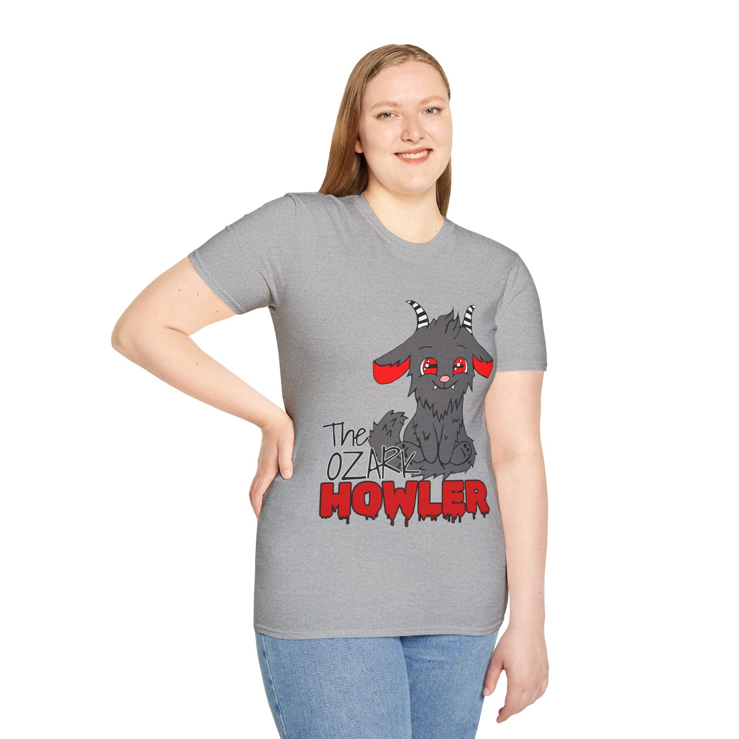 Baby Ozark Howler T-Shirt — Cute Spooky Cryptid "The Howler" Graphic Tee