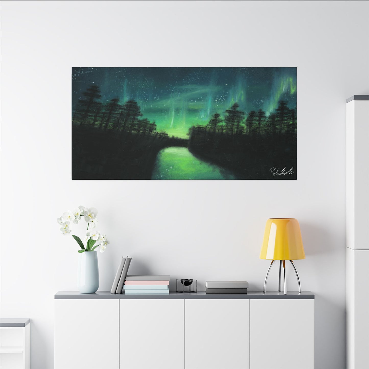 Northern Lights Canvas Gallery Wrap