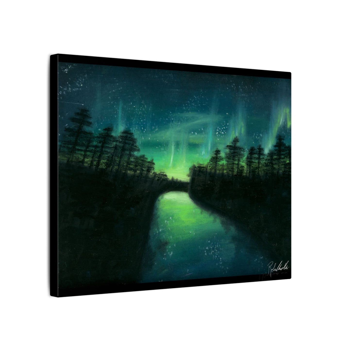 Northern Lights Canvas Gallery Wrap