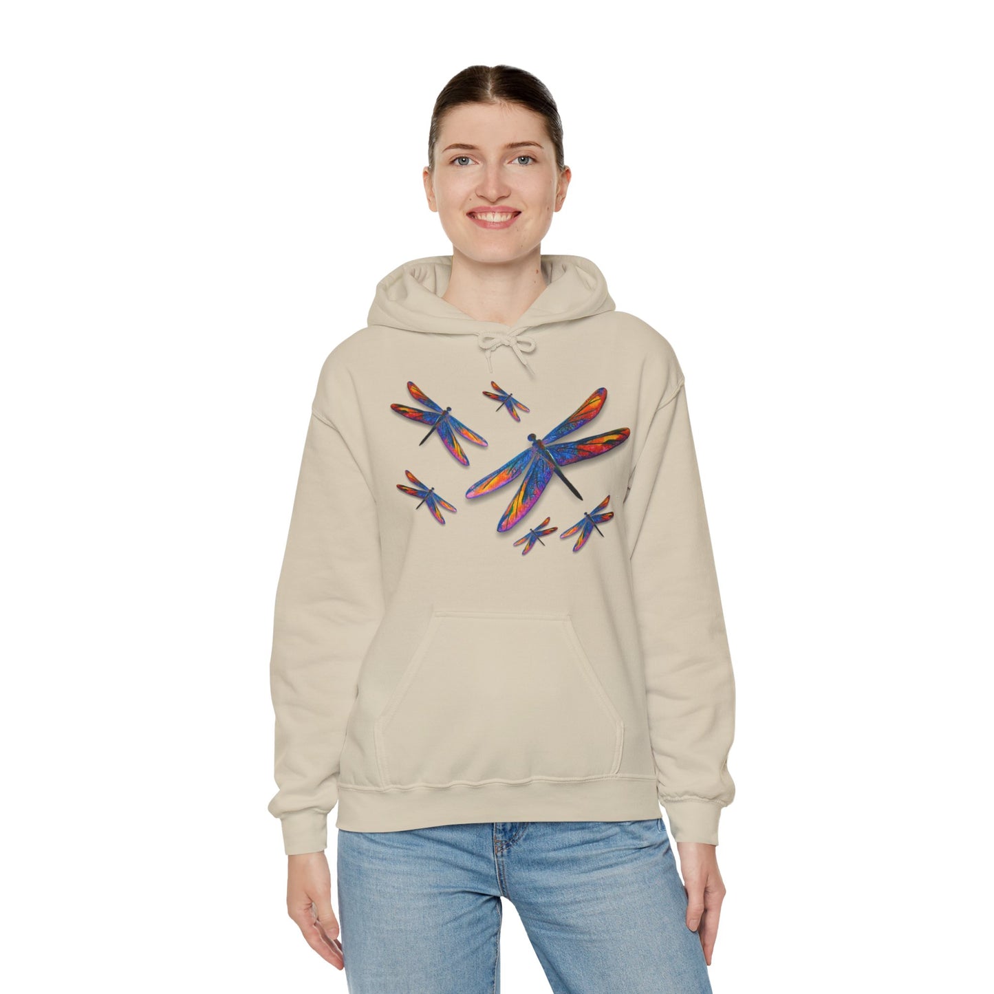 Dragon Fly Hooded Sweatshirt