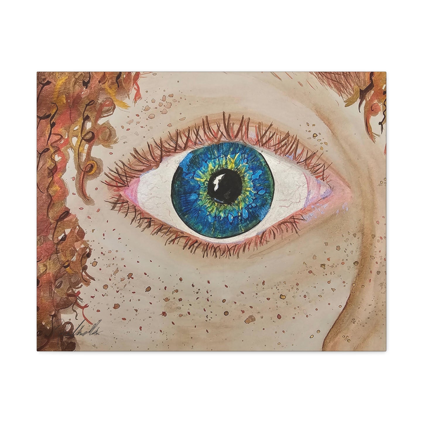 Eye of the Beholder Canvas Gallery Wraps