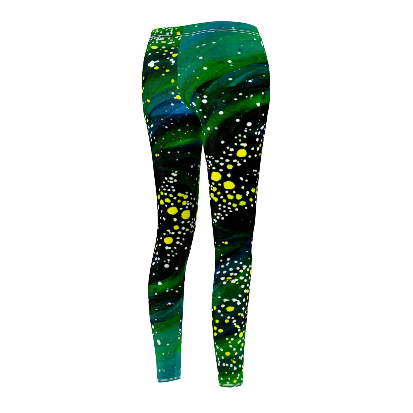 Spiral Galaxy Women's Cut & Sew Casual Leggings (AOP)