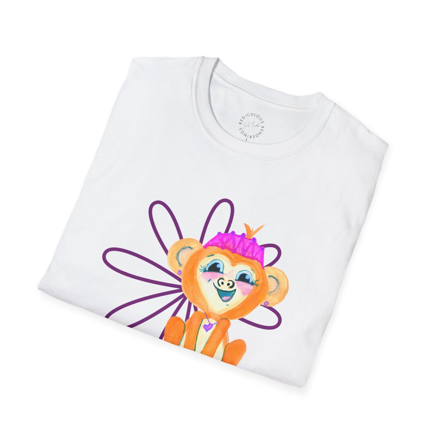 Monkey Unisex Softstyle T-Shirt