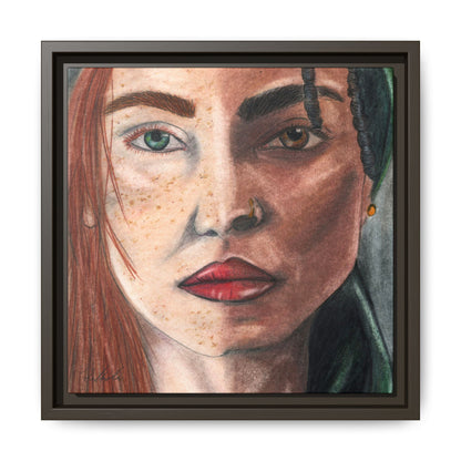 Beyond Race Woman Framed Wall Art