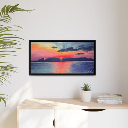 Sleeping Giant at Dawn Framed Wall Art