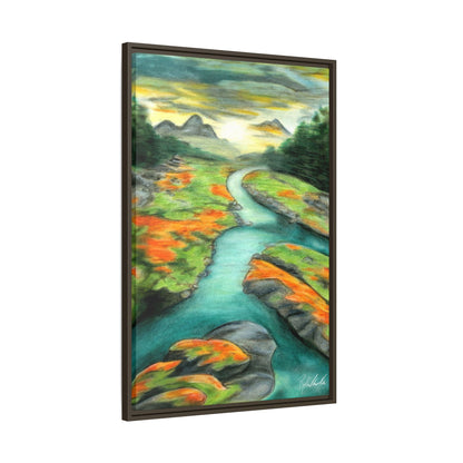 Mountain Stream Framed Wall Art