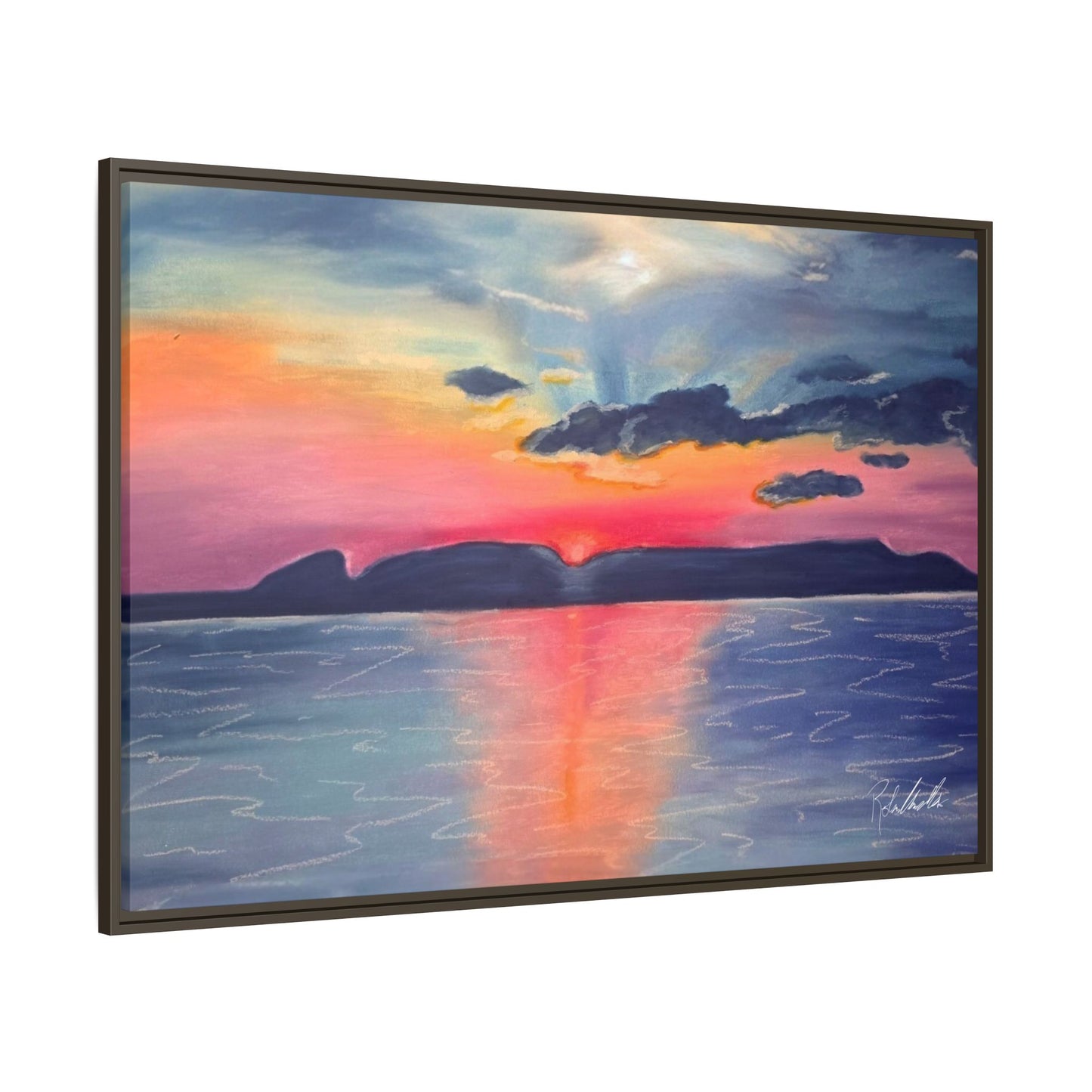 Sleeping Giant at Dawn Framed Wall Art