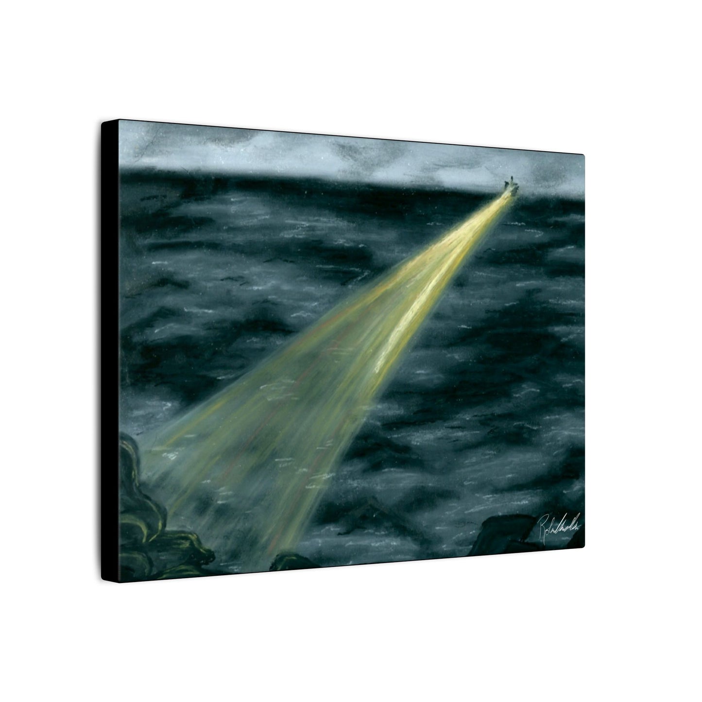 Stormy Seas Canvas Gallery Wrap