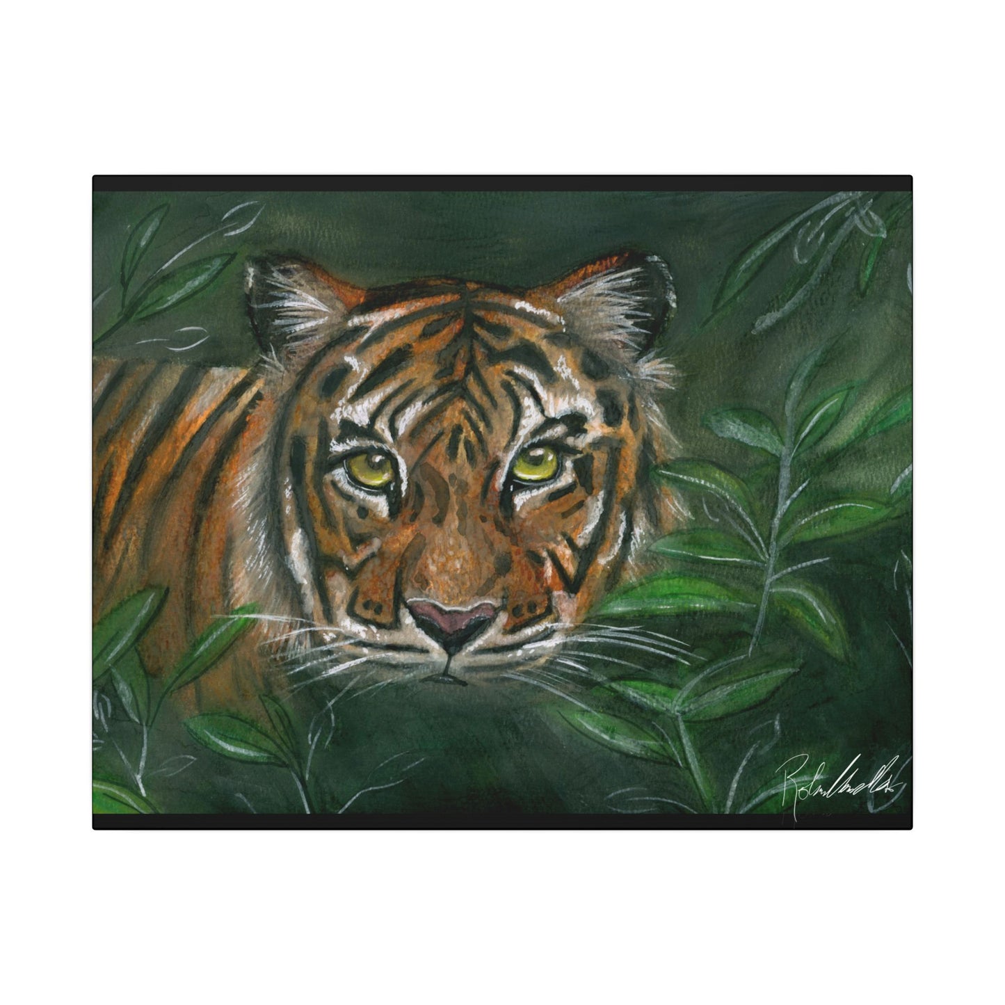 Jungle Tiger Canvas Gallery Wrap