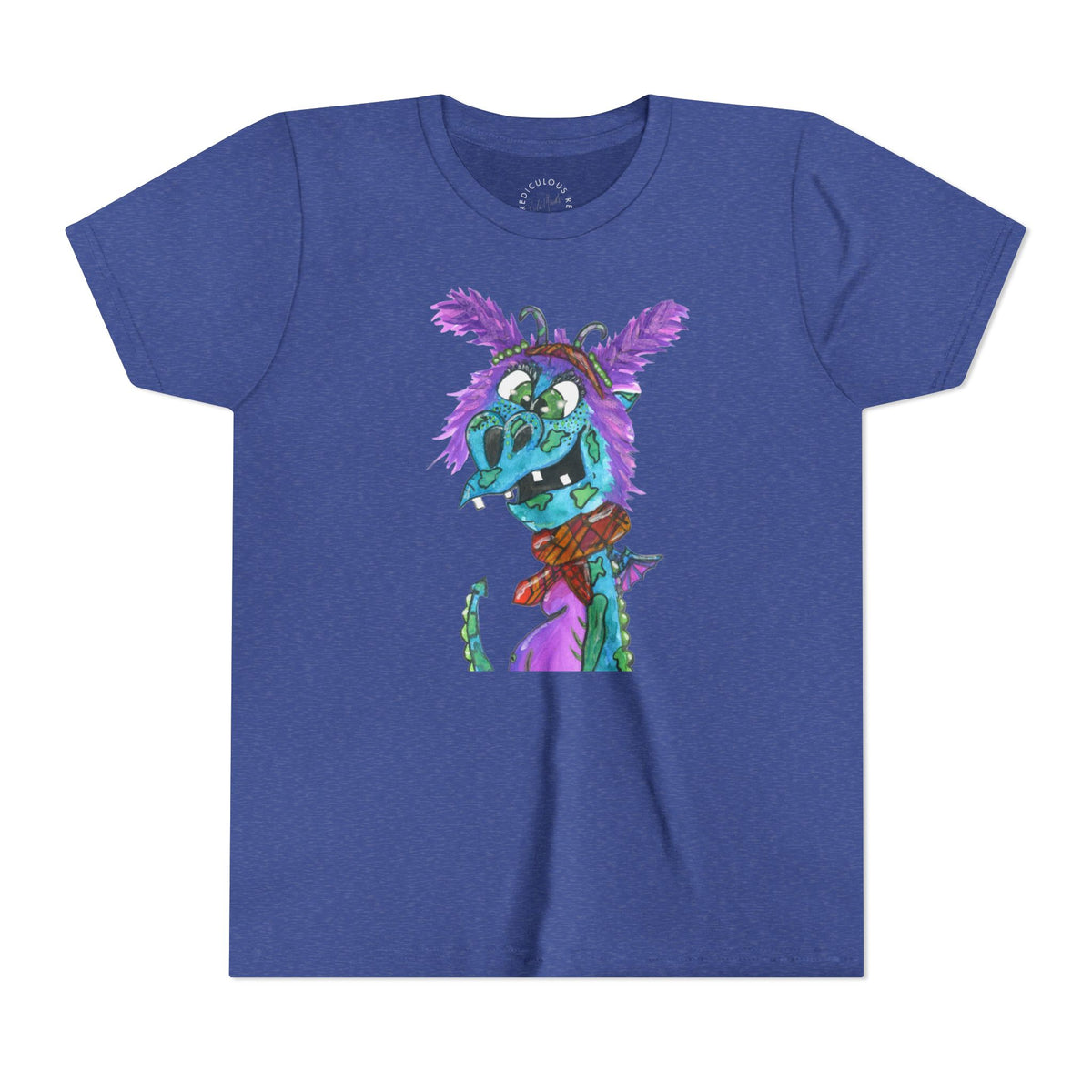 Youth Tee — Colorful Friendly Monster Kids Graphic T-Shirt