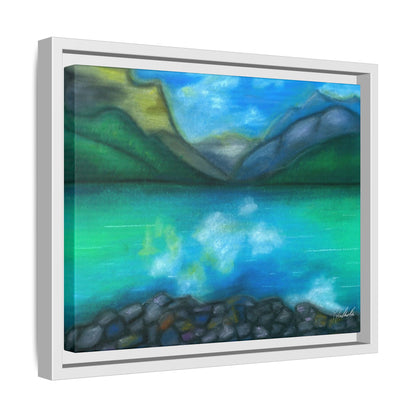 Mountain Lake Framed Wall Art
