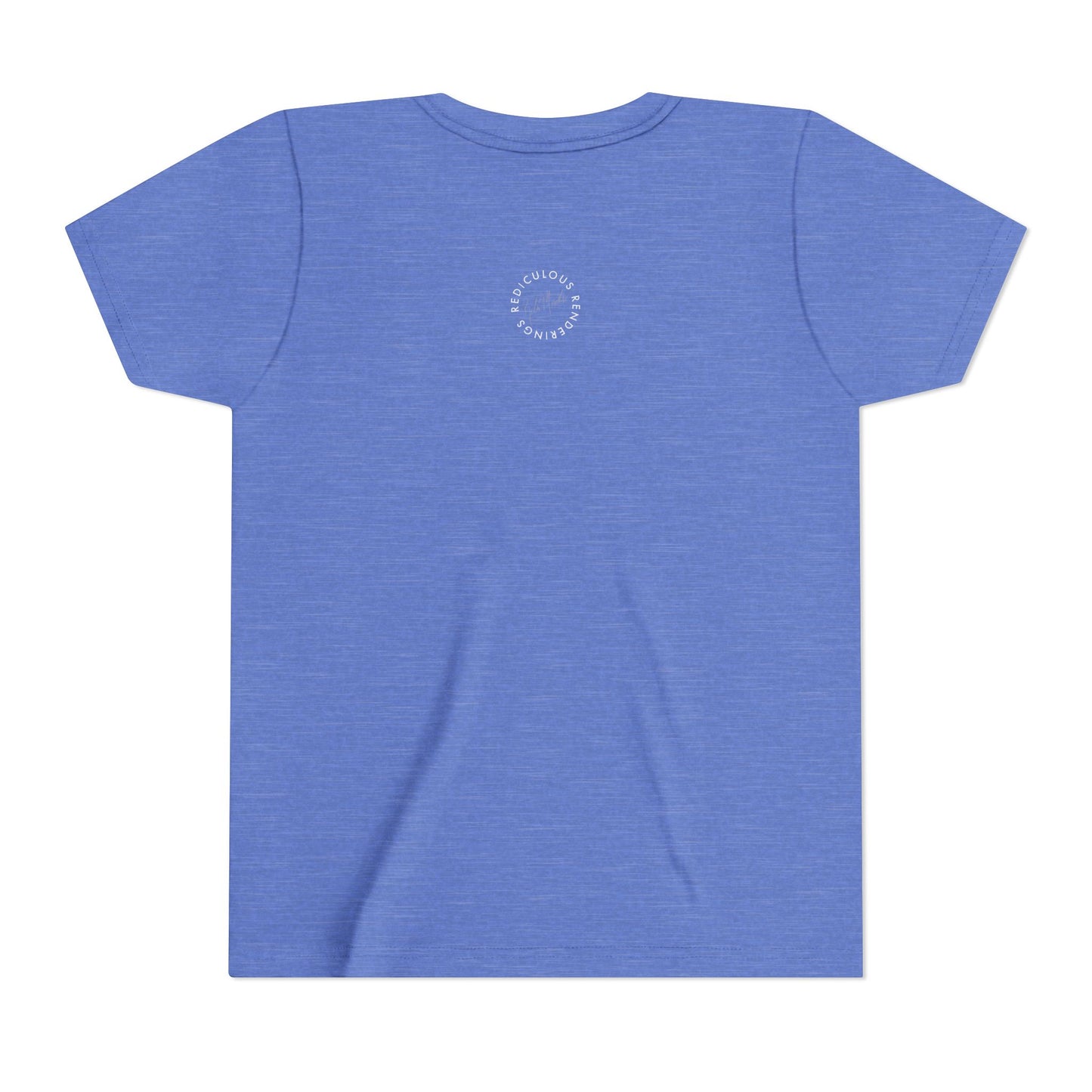 Youth Tee — Whimsical Critters (butterfly, ant, axolotl, elephant)