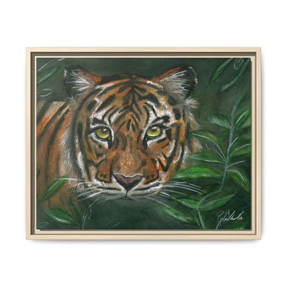 Jungle Tiger Framed Wall Art