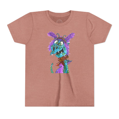 Youth Tee — Colorful Friendly Monster Kids Graphic T-Shirt
