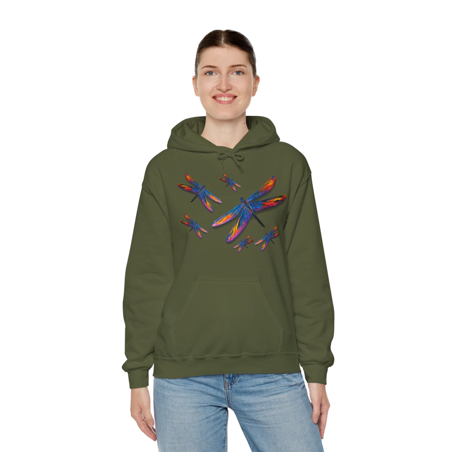 Dragon Fly Hooded Sweatshirt