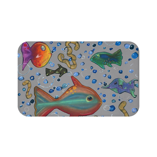 Fish Mat Bath Mat