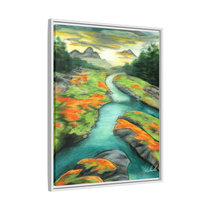 Mountain Stream Framed Wall Art
