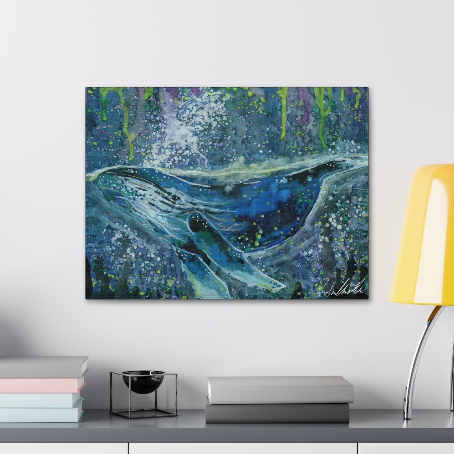 Whale Canvas Gallery Wraps