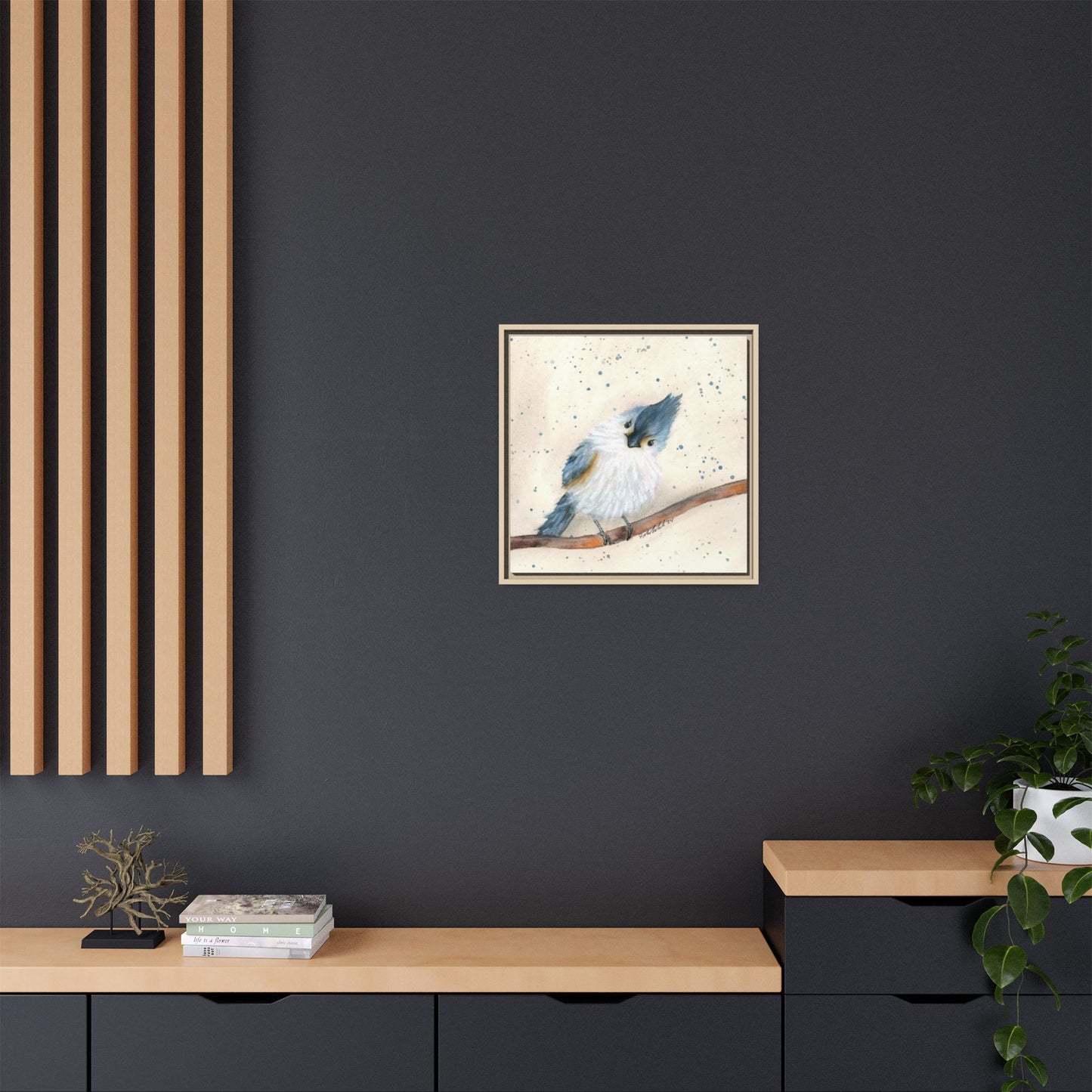 Blue Bird Framed Wall Art