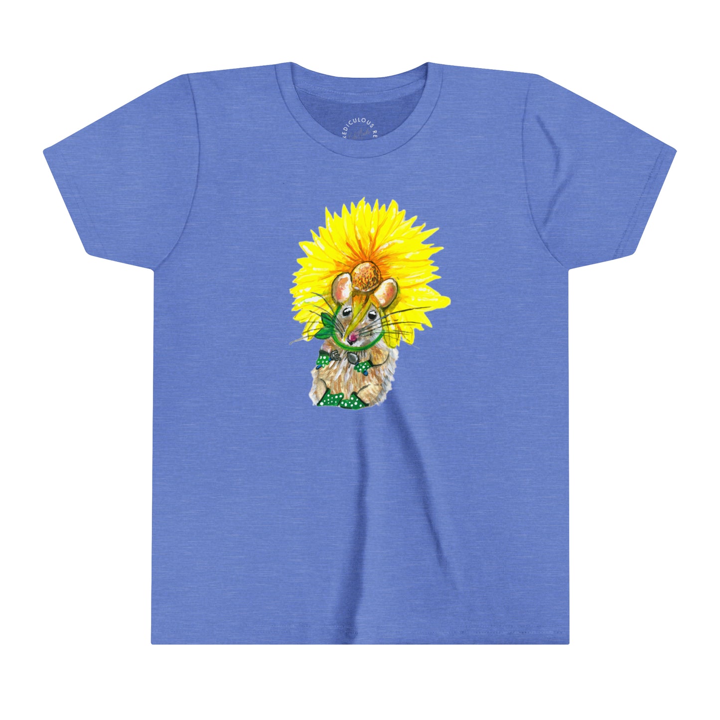 Sunflower Mouse Kids T-Shirt