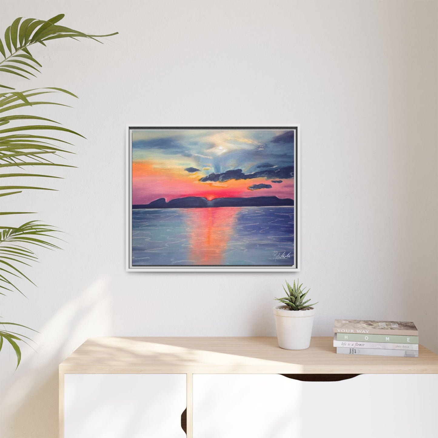 Sleeping Giant at Dawn Framed Wall Art