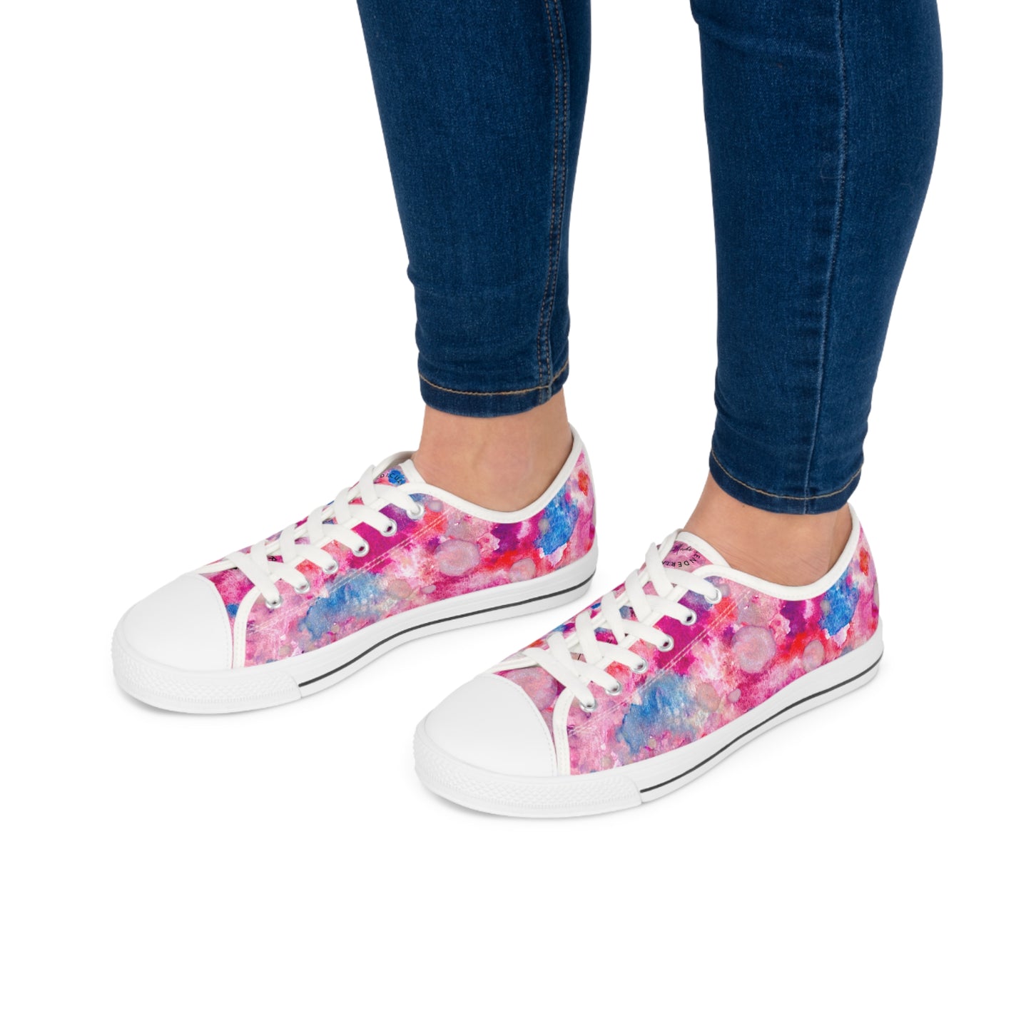 Pink Dot Unisex Classic Low Top Sneakers