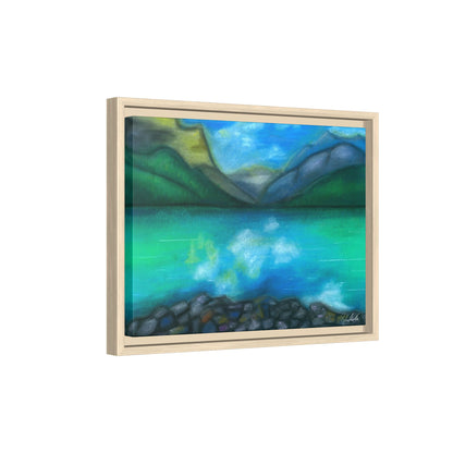 Mountain Lake Framed Wall Art