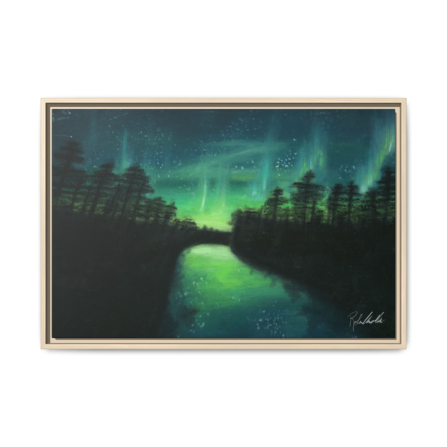 Northern Lights Framed Wall Art