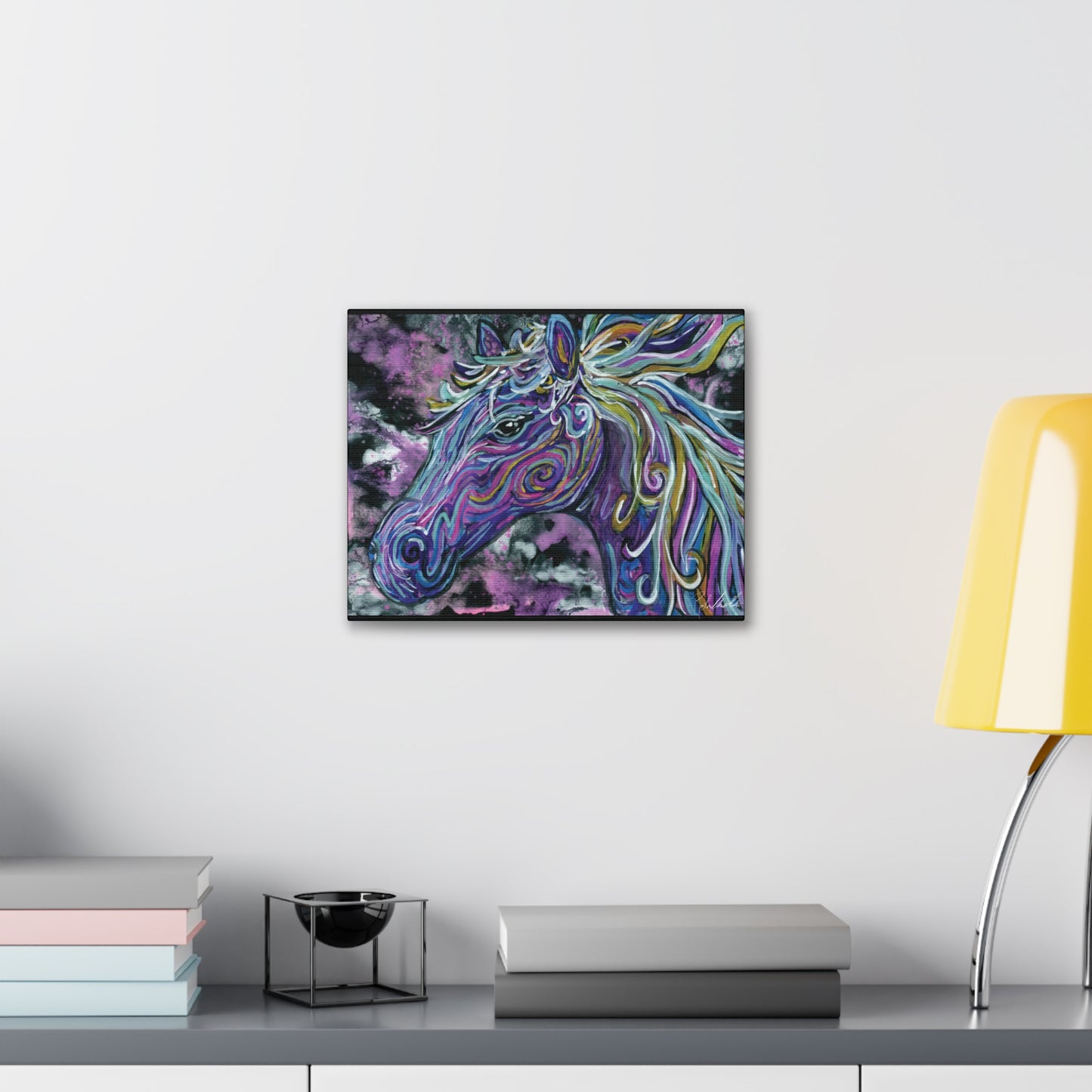 Watercolor Horse Canvas Gallery Wrap